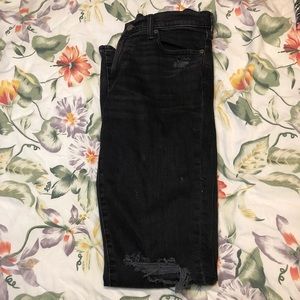 Abercrombie & Fitch Skinny Distressed Jeans